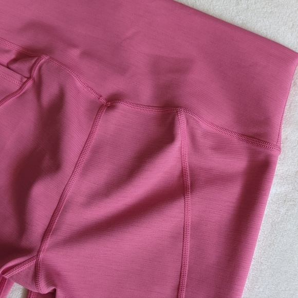 Sweaty Betty Leggings Super Sculpt High Rise 7/8 Side Pocket Pink M (8/10) NWT - Picture 10 of 16